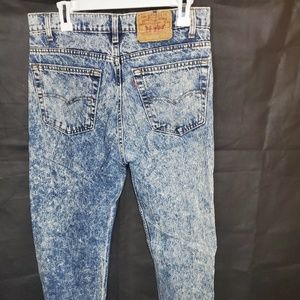 Vintage Acid Wash Levi Jeans